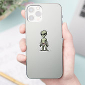 Alien Pants Aufkleber (Telefon)
