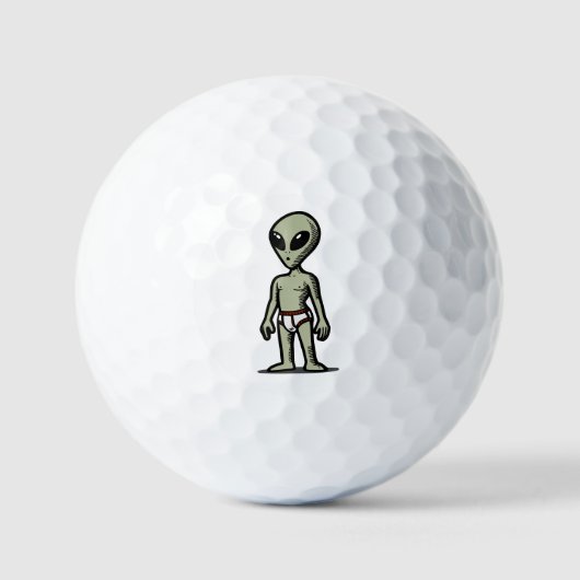 Alien Pants Golfball (Vorderseite)