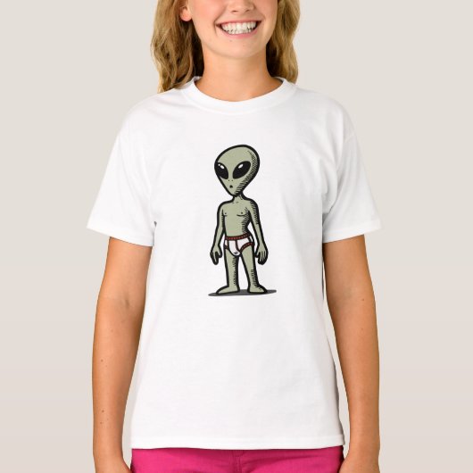 Alien Pants T-Shirt (Vorderseite)