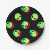 Alien Papierplatte Pappteller (Vorderseite)