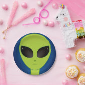 Alien Pappteller (Party)