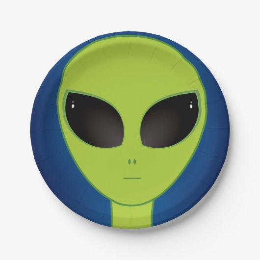 Alien Pappteller (Vorderseite)