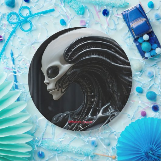 Alien Pappteller (Party)