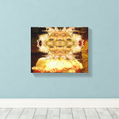 Alien Party Leinwanddruck (Insitu (Holzboden))