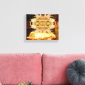 Alien Party Leinwanddruck (Insitu (Wohnzimmer))