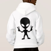 alien peace hoodie (Rückseite)