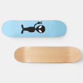 ALIEN PEACE Skateboard (Horizontal)