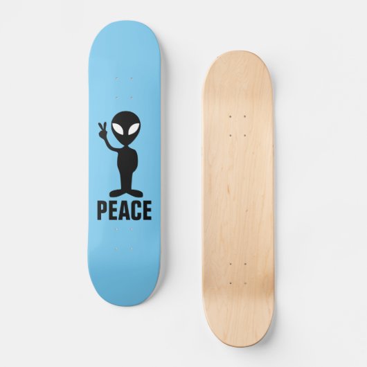 ALIEN PEACE Skateboards (Vorderseite)