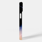 ALIEN PEARL / BLAU SCHWARZ-WEISSES ABSTRAKTES Mono Case-Mate iPhone Hülle (Rückseite / Rechts)