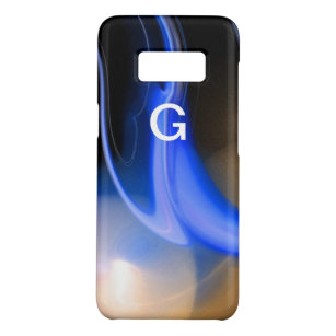 ALIEN PEARL MONOGRAM Blue Brown Fraktals Case-Mate Samsung Galaxy S8 Hülle