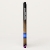 ALIEN PEARL Monogram Blue Lila Case-Mate iPhone Hülle (Hinten/Links)