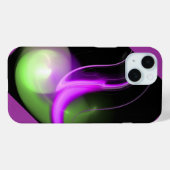 ALIEN PEARL MONOGRAM Lila Green Case-Mate iPhone Hülle (Rückseite (Horizontal))