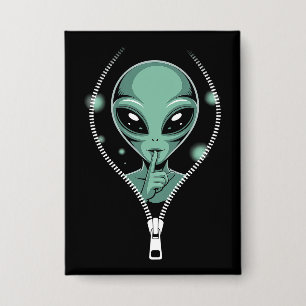 Alien Peeping Button