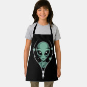 Alien Peeping Schürze (Insitu)