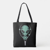 Alien Peeping Tasche (Rückseite)
