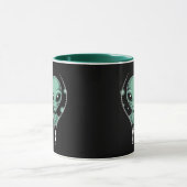 Alien Peeping Tasse (Zentrum)