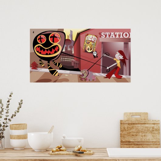 Alien Petshop Poster (Küche)