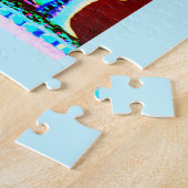 Alien Pflanze Art Puzzle (Seite)