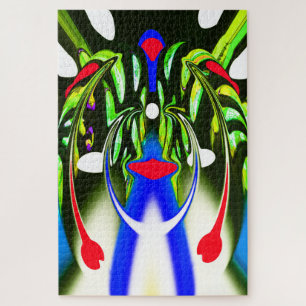 Alien Pflanze Puzzle