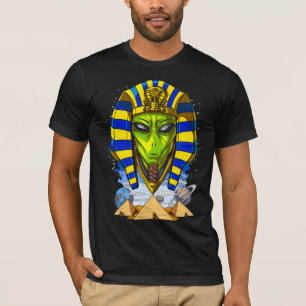 Alien Pharaoh Ägypten Tutankhamun Ancient Annunak T-Shirt