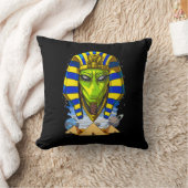 Alien Pharaoh Ägypten Tutankhamun Ancient Annunaki Kissen (Decke)