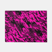 Alien Pink Camouflage Fußmatte (Vorderseite)