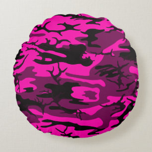 Alien Pink Camouflage Kissen