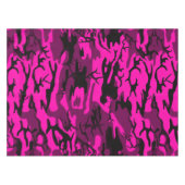 Alien Pink Camouflage Tischdecke (Vorderseite (Horizontal))