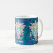 Alien Pink Erdinvasion Kaffeetasse (VorderseiteRechts)