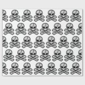 Alien Pirate Geschenkpapier (Flach)