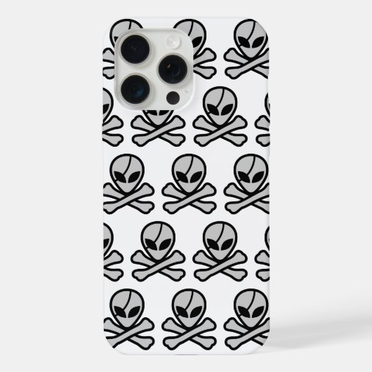Alien Pirate iPhone Hülle (Rückseite)