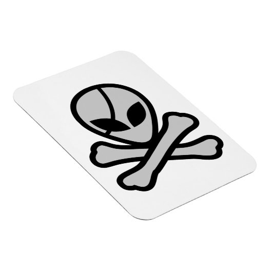 Alien Pirate Magnet (Rechte Seite)