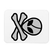Alien Pirate Magnet (Horizontal)