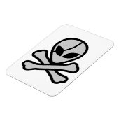 Alien Pirate Magnet (Linke Seite)