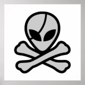 Alien Pirate Poster (Vorne)