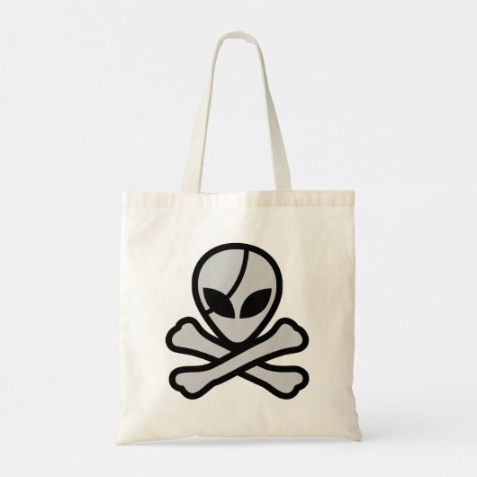 Alien Pirate Tragetasche (Rückseite)