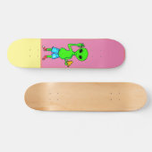 Alien-Pizza durch @TheAstroBoss Skateboard (Horizontal)