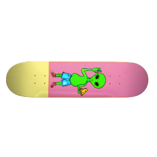 Alien-Pizza durch @TheAstroBoss Skateboard