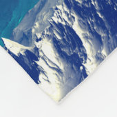 Alien Planet - 3D-Computerarbeit. Steine und s Fleecedecke (Ecke)