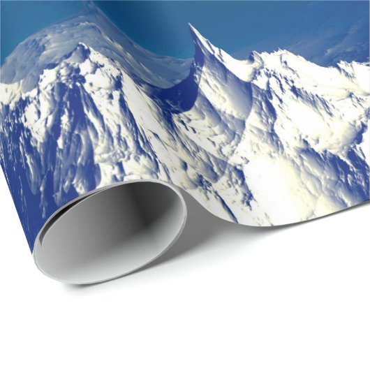 Alien Planet - 3D-Computerarbeit. Steine und s Geschenkpapier (Rolleneckpunkt)