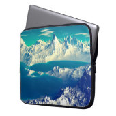 Alien Planet - 3D-Computerarbeit. Steine und s Laptopschutzhülle (Vorderseite Links)