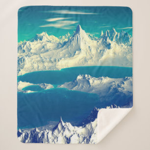 Alien Planet - 3D-Computerarbeit. Steine und s Sherpadecke