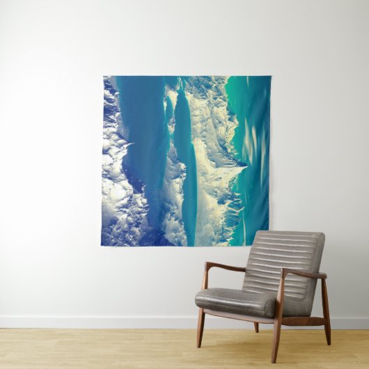 Alien Planet - 3D-Computerarbeit. Steine und s Wandteppich (Beispiel (Horizontal))