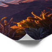 Alien Planet Landscape Poster (Ecke)