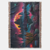 Alien Planet Moon Decke (Vorderseite Vertikal)