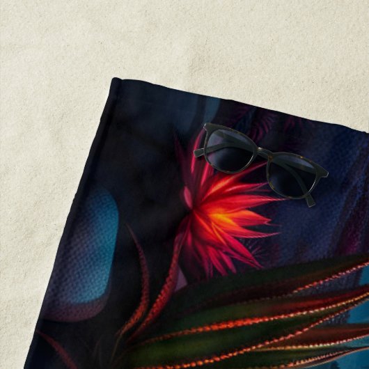 Alien Planet Moon Strandtuch (Beispiel)