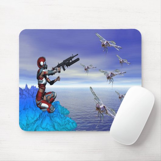 Alien Planet Mousepad (Mit Mouse)