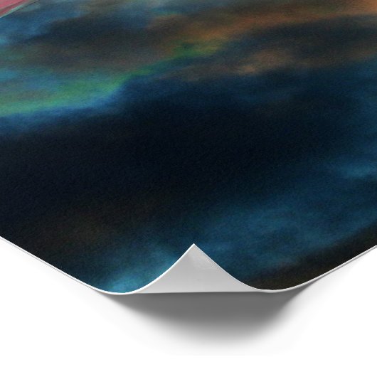 Alien Planet Poster (Ecke)