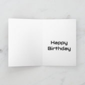 Alien Planet Science Fiction Karte (Innenseite)