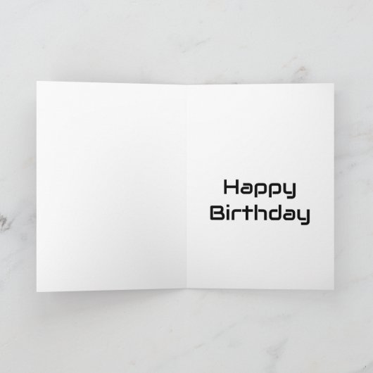 Alien Planet Science Fiction Karte (Innenseite)